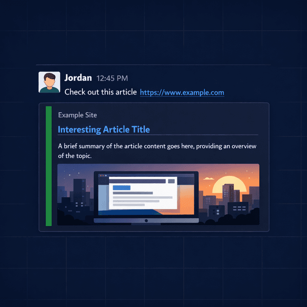 Build Link Previews Like Slack